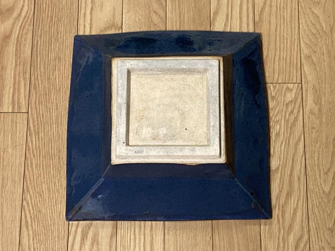 (美品)白石篤 多彩幾何文糠白釉飾皿 益子焼 陶器 飾皿 置物 陶芸 Amazon.co.jp: 白石篤 多彩幾何文糠白釉飾皿 益子焼 陶器 飾皿
